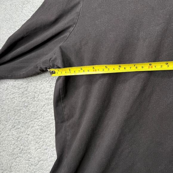 Basic Editions Shirt Women's 1X Black Long Sleeve - Picture 5 of 8